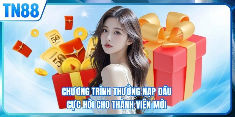 Chương trình thưởng nạp đầu cực hời cho thành viên mới